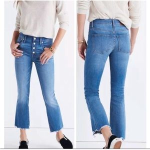 Madewell Cali Demi-Boot Jean size 26